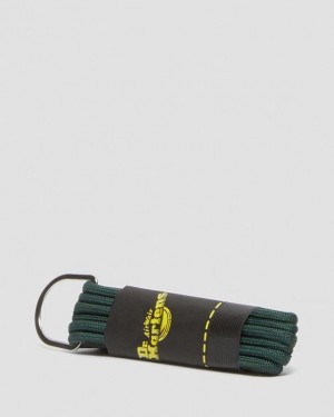 Accessories Dr Martens 26 Inch Round (3-Eye) Laces Dark Green | Australia_Dr36857