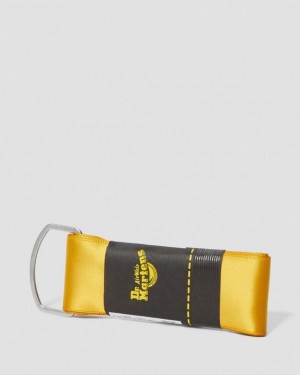 Accessories Dr Martens 55 inch Ribbon (8-10 Eye) Laces Yellow | Australia_Dr16861