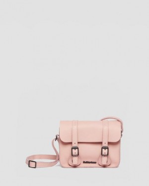 Accessories Dr Martens 7 Inch Pisa Leather Crossbody Bags Coral Beige | Australia_Dr66788