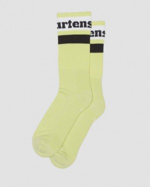 Accessories Dr Martens Athletic Logo Organic Cotton Blend Size,S/M,M/L~US WOMEN,5 - 10,11 - 16~US MEN,4 - 9,10 - 15~UK,3 - Light Green | Australia_Dr98282