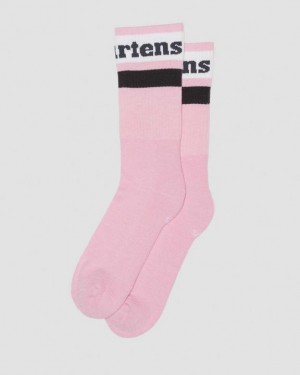 Accessories Dr Martens Athletic Logo Organic Cotton Blend Size,S/M,M/L~US WOMEN,5 - 10,11 - 16~US MEN,4 - 9,10 - 15~UK,3 - Pink | Australia_Dr29352