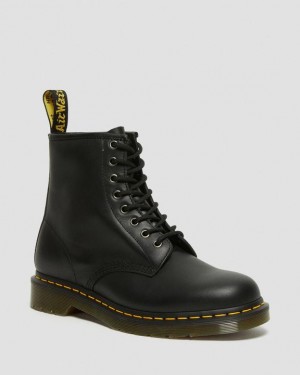 Men's Dr Martens 1460 Nappa Leather Lace Up Boots Black | Australia_Dr55422