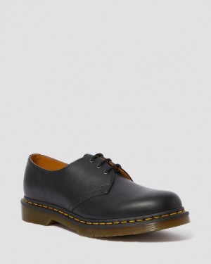 Men's Dr Martens 1461 Nappa Leather Oxford Shoes Black | Australia_Dr47185