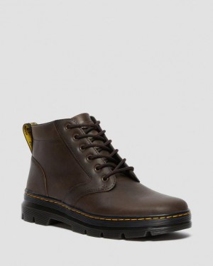 Men's Dr Martens Bonny Leather Casual Boots Brown | Australia_Dr96523