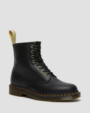 Men's Dr Martens Vegan 1460 Felix Lace Up Boots Black | Australia_Dr89727