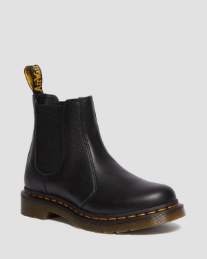 Women's Dr Martens 2976 Women's Leather Chelsea Boots Black | Australia_Dr38075