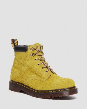 Women's Dr Martens 939 Ben Suede Padded Collar Lace Up Boots Green | Australia_Dr76570