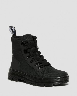 Women's Dr Martens Combs Women's Poly Casual Boots Black | Australia_Dr23867