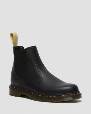 Women's Dr Martens Vegan 2976 Felix Chelsea Boots Black | Australia_Dr41198