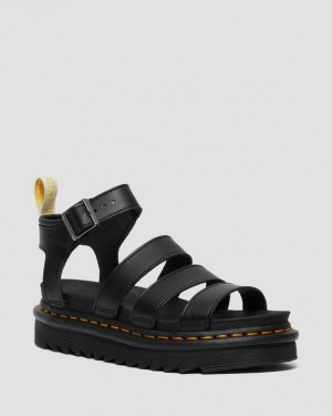 Women's Dr Martens Vegan Blaire Women's Felix Gladiator Sandals Black | Australia_Dr21120