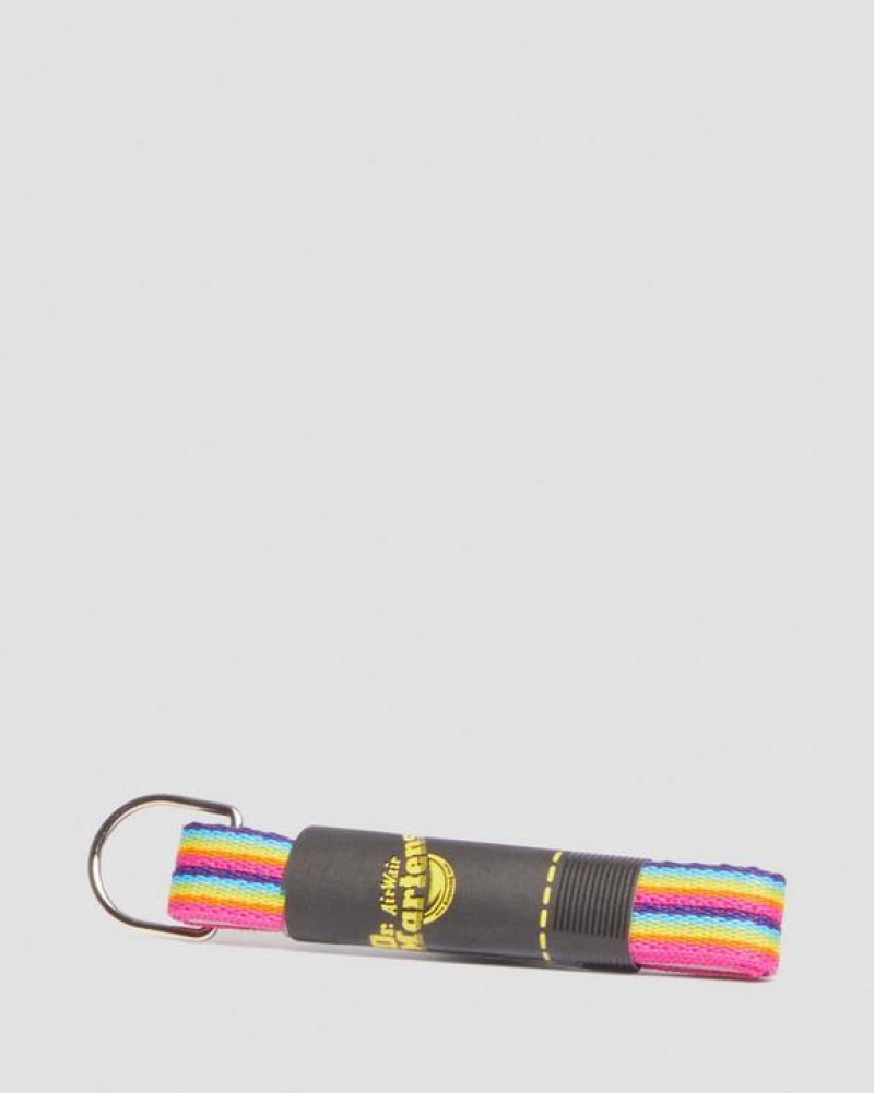 Accessories Dr Martens 26 Inch Flat Rainbow (3-Eye) Laces Multicolor | Australia_Dr18225