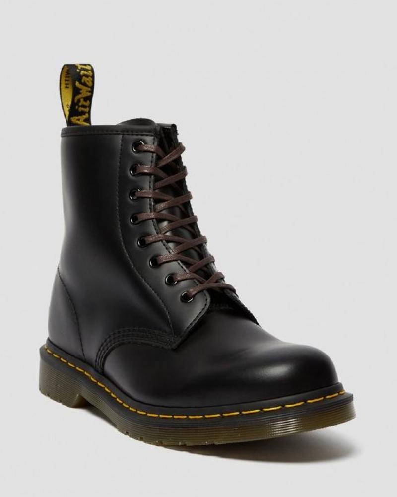 Accessories Dr Martens 55 Inch Waxed Flat (8-10 Eye) Laces Brown | Australia_Dr43323