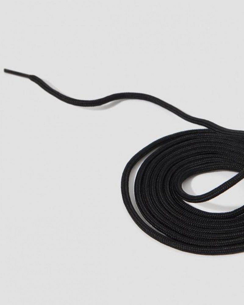 Accessories Dr Martens 83 Inch Round (12-14 Eye) Laces Black | Australia_Dr42377