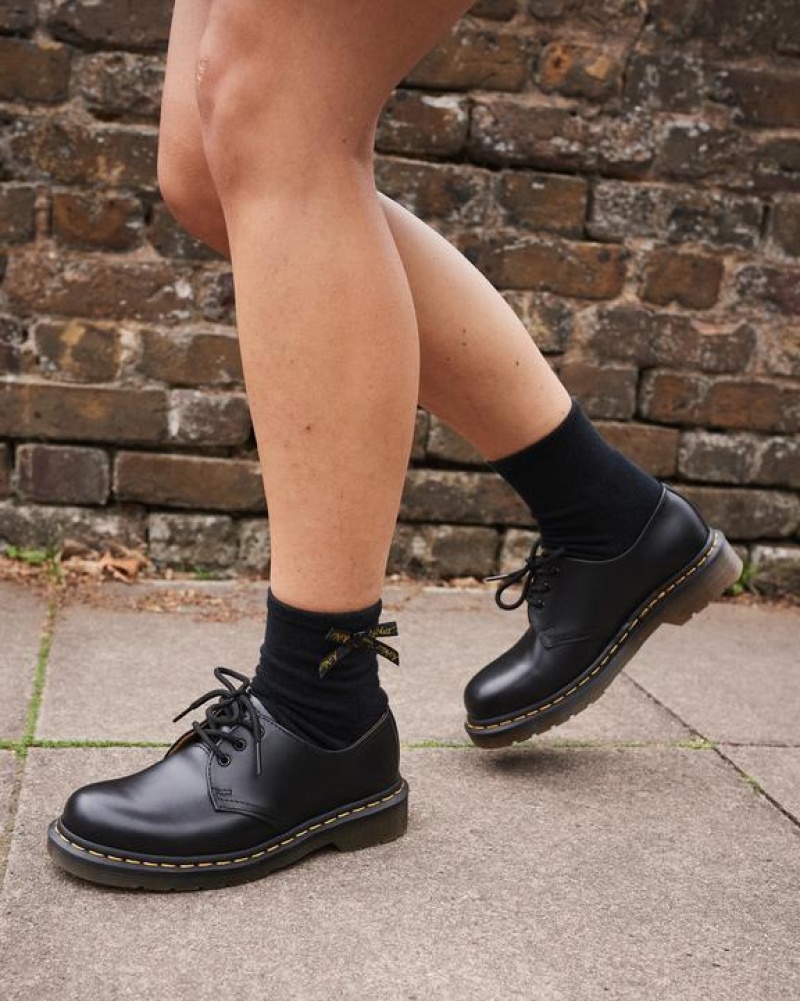 Accessories Dr Martens Ankle Bow Organic Cotton Blend Size,S/M,M/L~US WOMEN,5 - 10,11 - 16~US MEN,4 - 9,10 - 15~UK,3 - Black | Australia_Dr54543