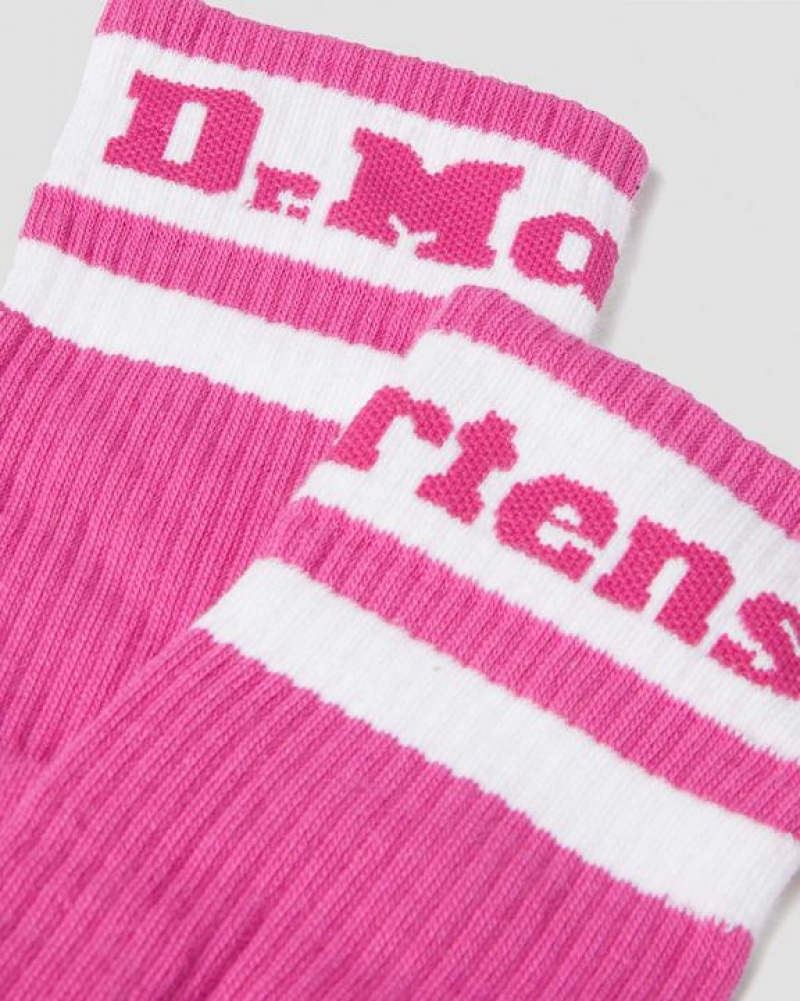 Accessories Dr Martens Athletic Logo Organic Cotton Blend Size,S/M,M/L~US WOMEN,5 - 10,11 - 16~US MEN,4 - 9,10 - 15~UK,3 - Pink | Australia_Dr23757