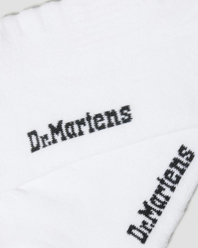 Accessories Dr Martens Double Doc Cotton Blend Size,S/M,M/L~US WOMEN,5 - 10,11 - 16~US MEN,4 - 9,10 - 15~UK,3 - White | Australia_Dr89202