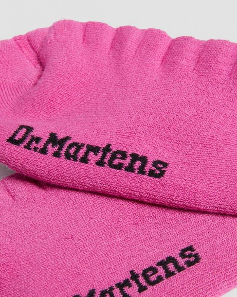 Accessories Dr Martens Double Doc Cotton Blend Size,S/M,M/L~US WOMEN,5 - 10,11 - 16~US MEN,4 - 9,10 - 15~UK,3 - Pink | Australia_Dr55705