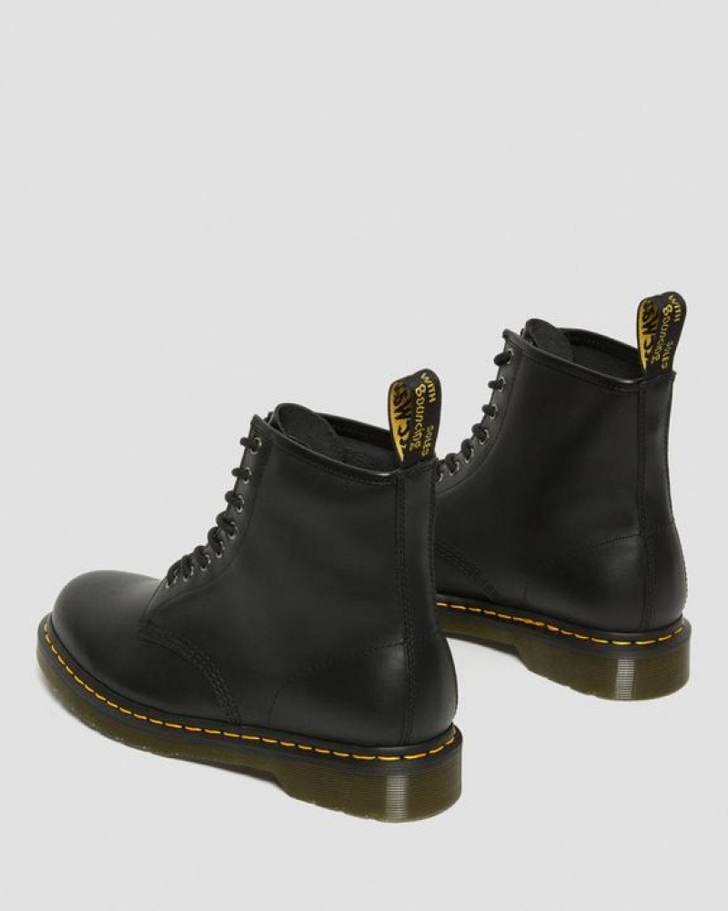 Men's Dr Martens 1460 Nappa Leather Lace Up Boots Black | Australia_Dr55422