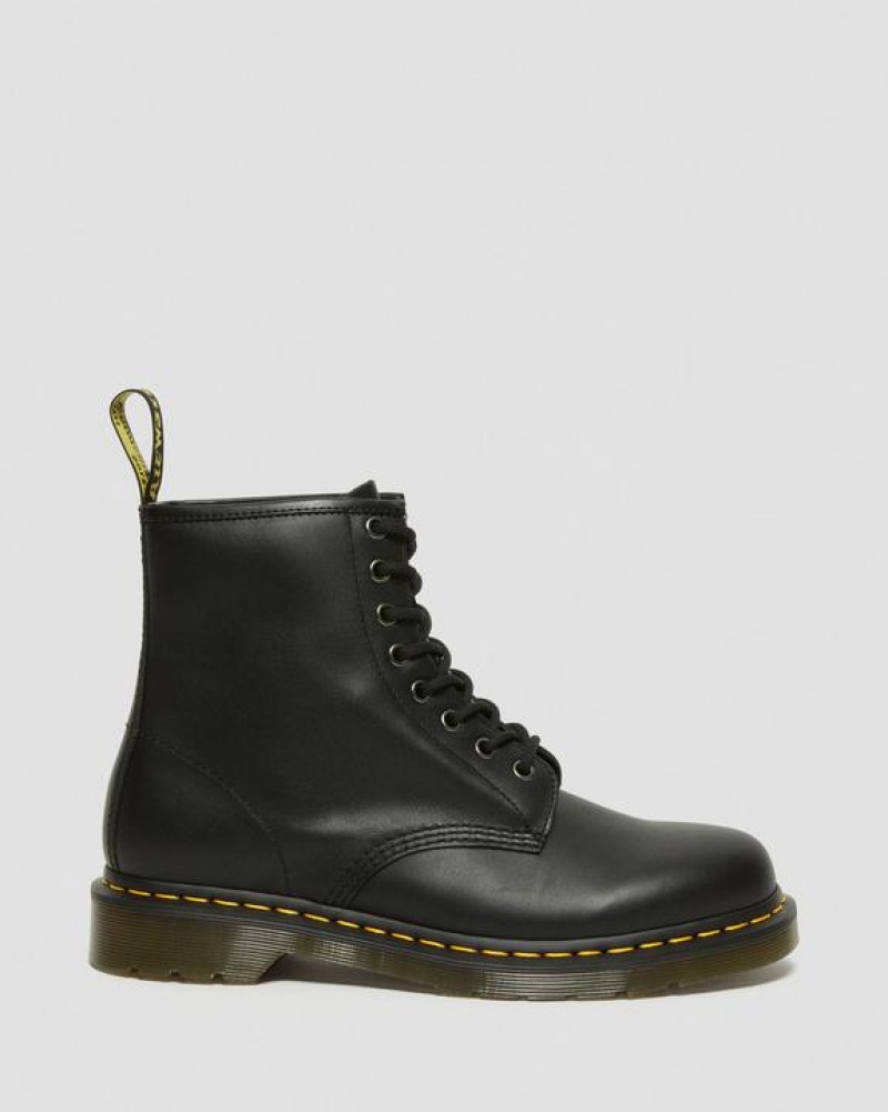 Men's Dr Martens 1460 Nappa Leather Lace Up Boots Black | Australia_Dr55422