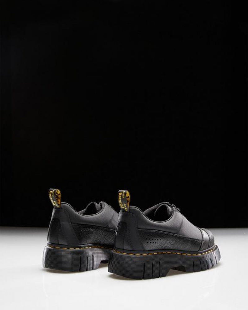 Men's Dr Martens 1461 Beta Clubwedge Oxford Shoes Black | Australia_Dr16245