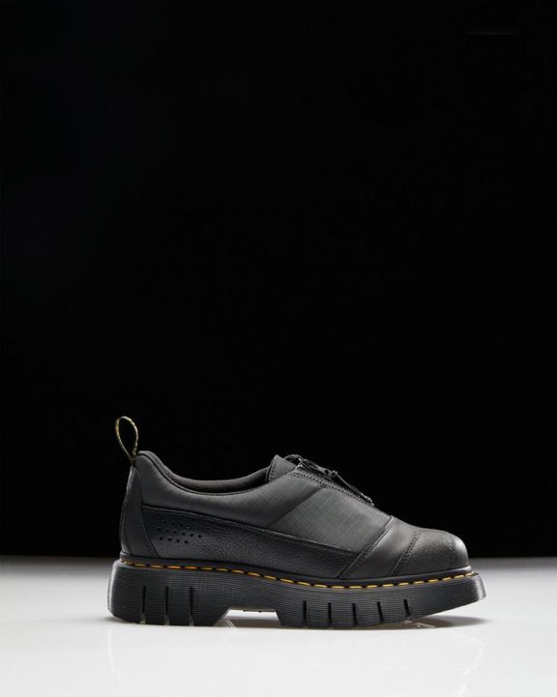 Men's Dr Martens 1461 Beta Clubwedge Oxford Shoes Black | Australia_Dr16245