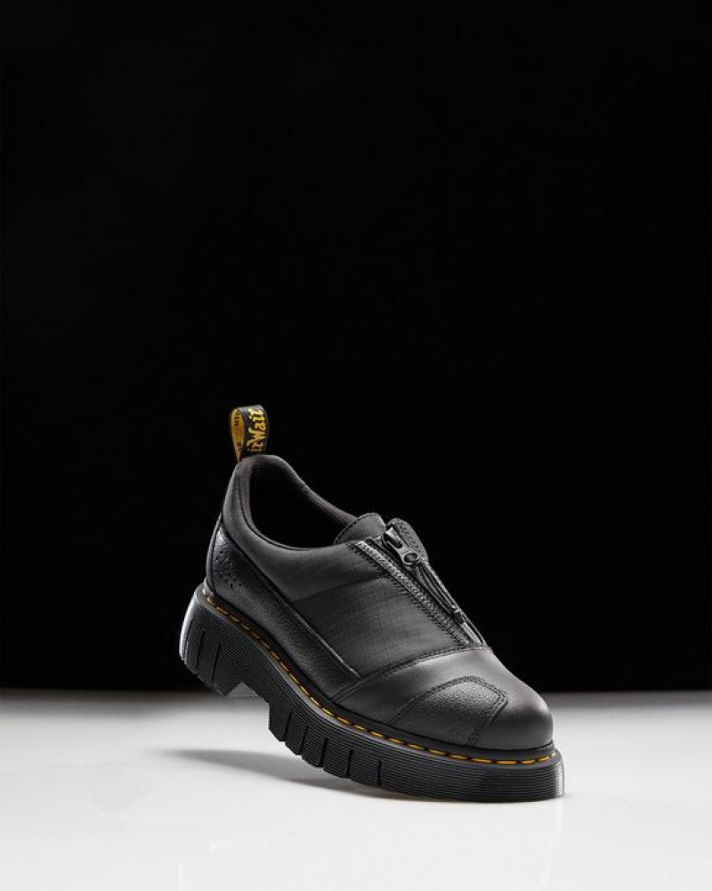 Men\'s Dr Martens 1461 Beta Clubwedge Oxford Shoes Black | Australia_Dr16245