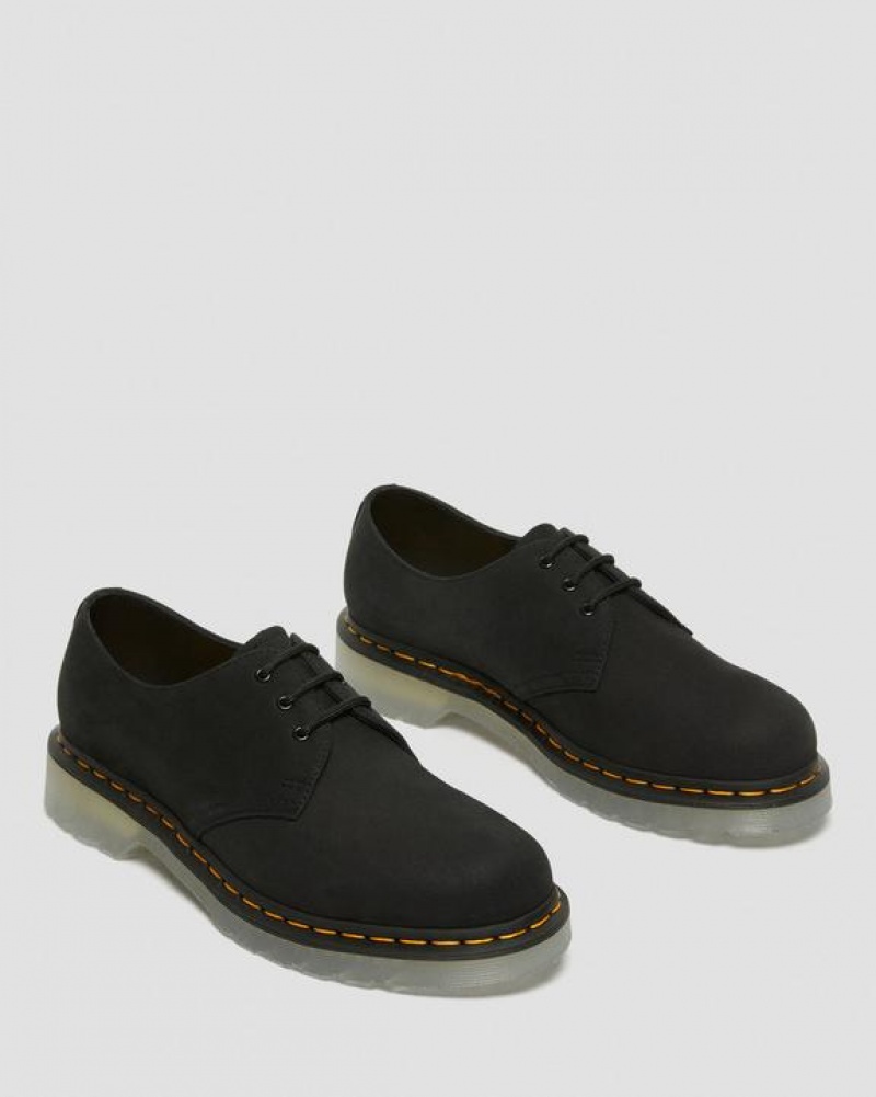 Men's Dr Martens 1461 Iced II Buttersoft Leather Oxford Shoes Black | Australia_Dr73388