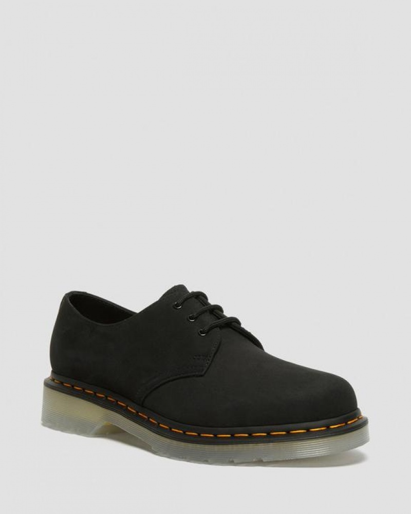 Men\'s Dr Martens 1461 Iced II Buttersoft Leather Oxford Shoes Black | Australia_Dr73388