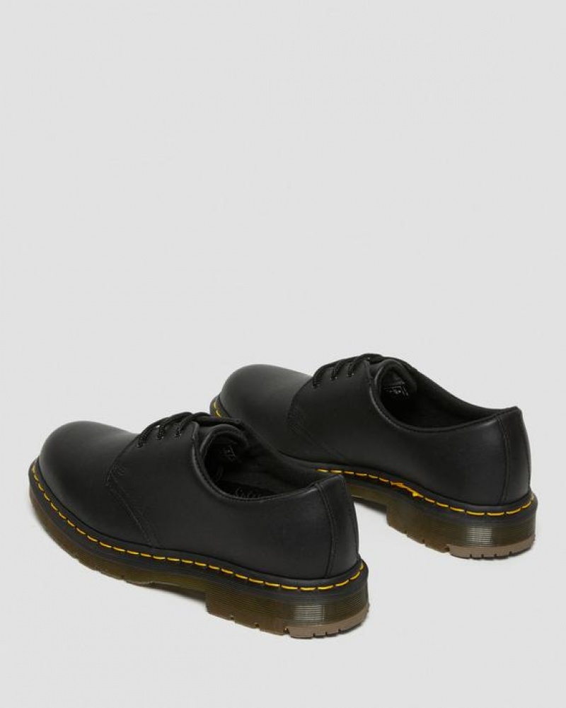 Men's Dr Martens 1461 Slip Resistant Leather Oxford Shoes Black | Australia_Dr34534