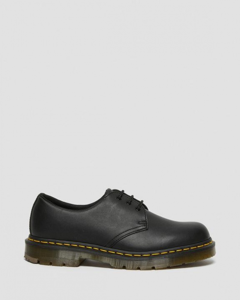 Men's Dr Martens 1461 Slip Resistant Leather Oxford Shoes Black | Australia_Dr34534