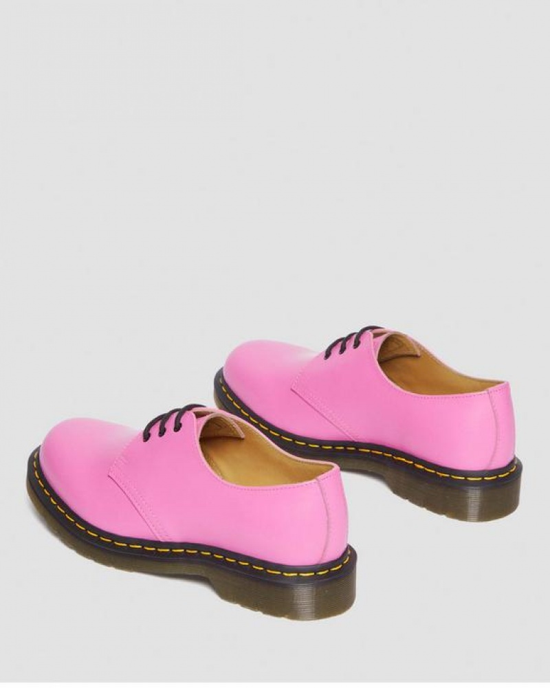 Men's Dr Martens 1461 Smooth Leather Oxford Shoes Pink | Australia_Dr33537