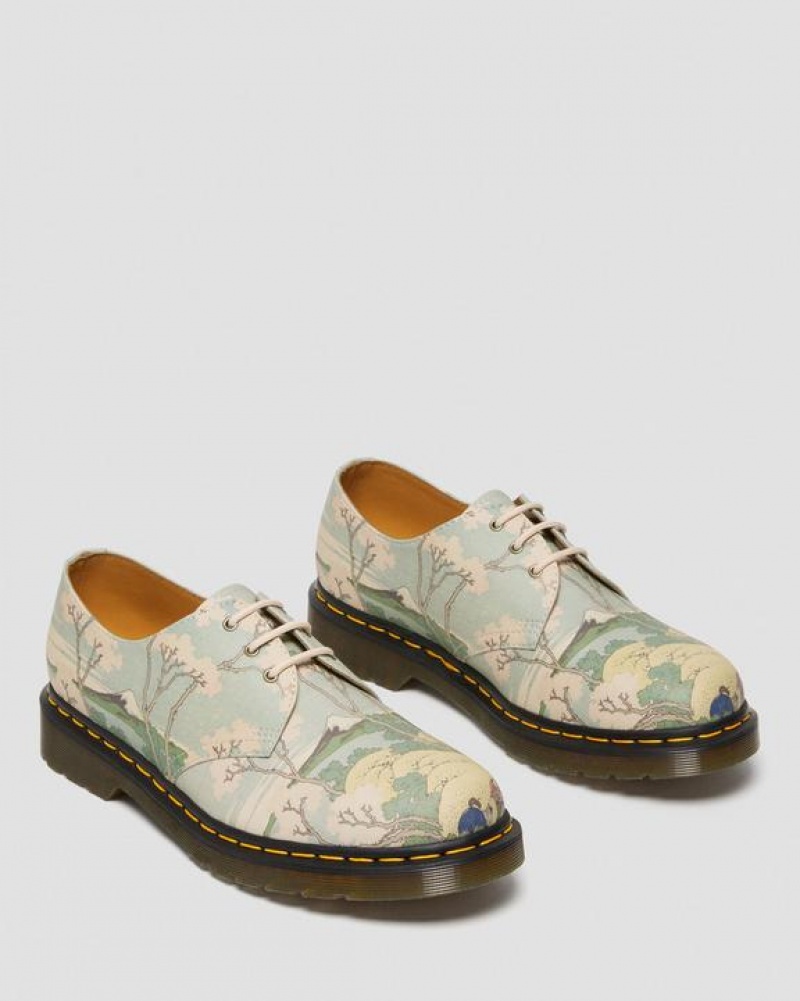 Men's Dr Martens 1461 The Met Leather Oxford Shoes Multicolor | Australia_Dr24526