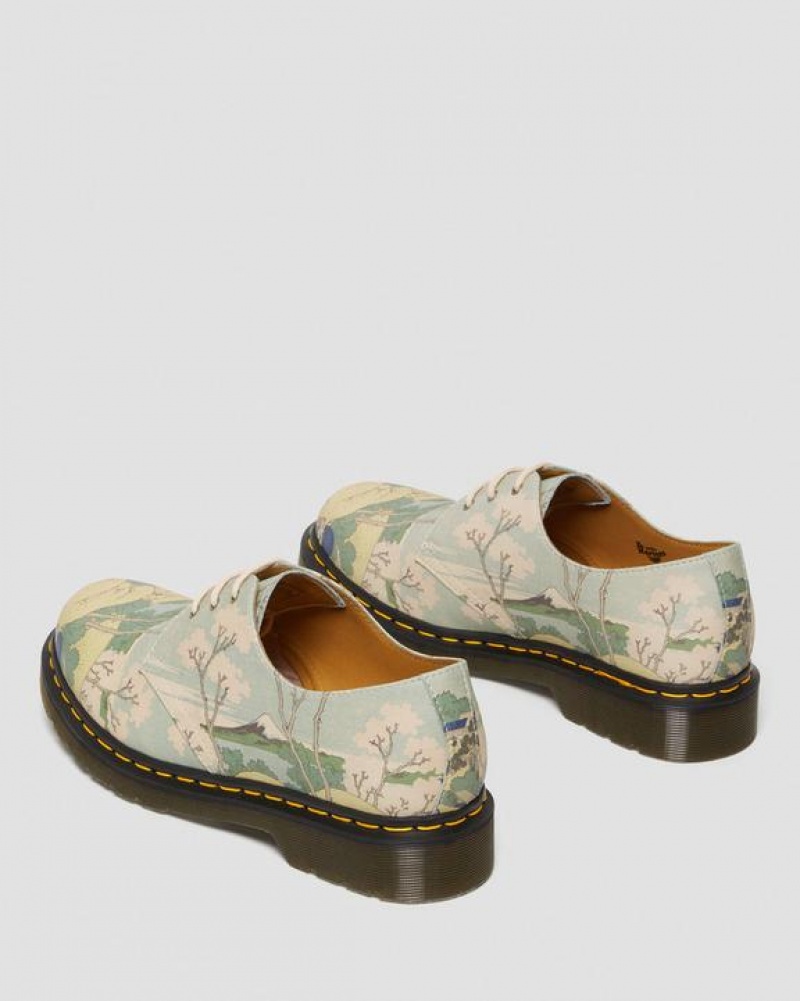 Men's Dr Martens 1461 The Met Leather Oxford Shoes Multicolor | Australia_Dr24526