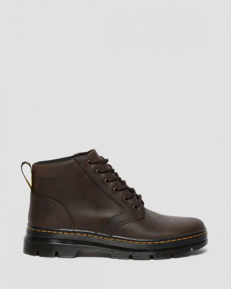 Men's Dr Martens Bonny Leather Casual Boots Brown | Australia_Dr96523