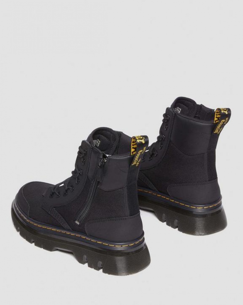 Men's Dr Martens Tarik Zip Poly & Leather Utility Boots Black | Australia_Dr12617