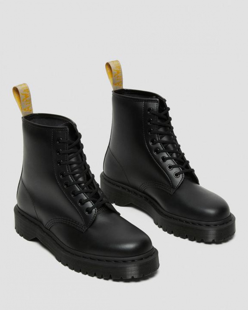 Men's Dr Martens Vegan 1460 Bex Mono Lace Up Boots Black | Australia_Dr37576