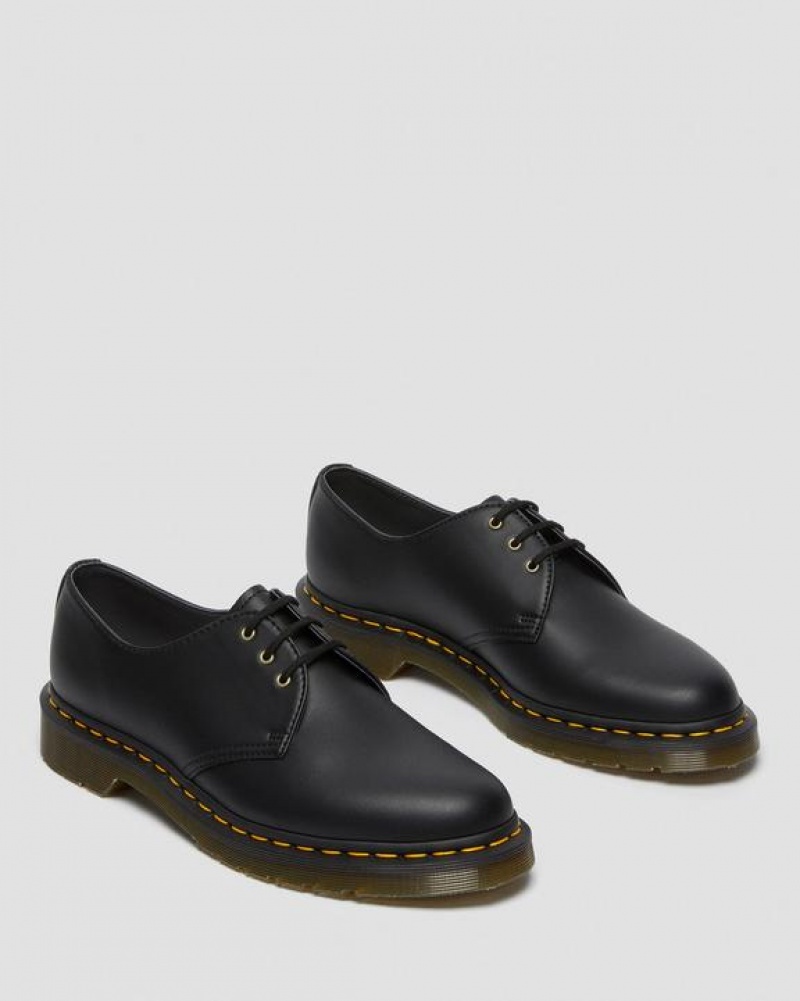 Men's Dr Martens Vegan 1461 Felix Oxford Shoes Black | Australia_Dr72259