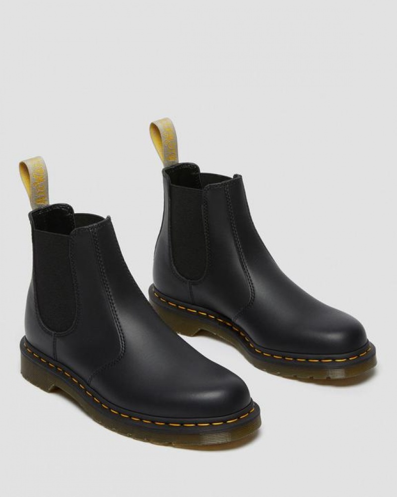 Men's Dr Martens Vegan 2976 Felix Chelsea Boots Black | Australia_Dr74799