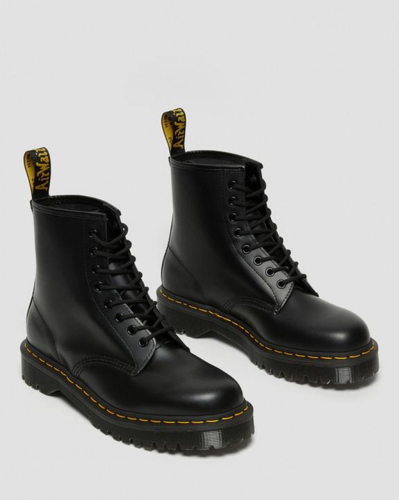 Women's Dr Martens 1460 Bex Smooth Leather Lace Up Boots Black | Australia_Dr27194