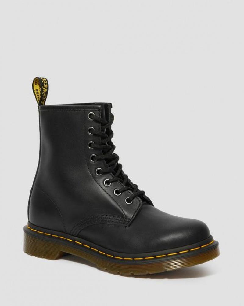 Women\'s Dr Martens 1460 Women's Nappa Leather Lace Up Boots Black | Australia_Dr20003