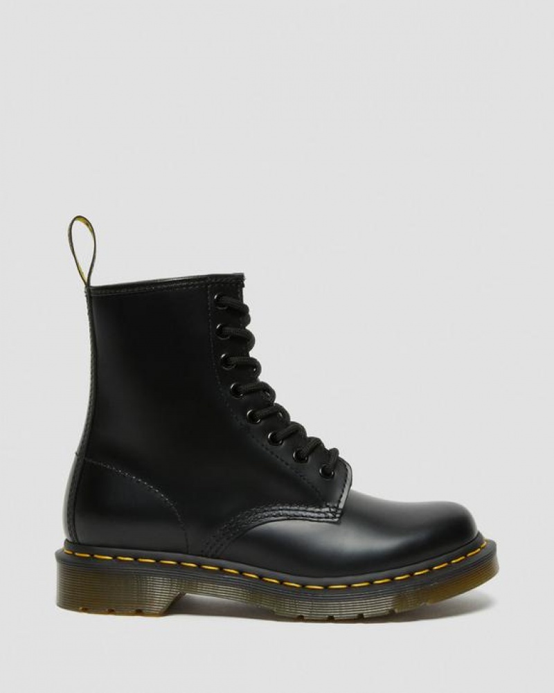 Women's Dr Martens 1460 Women's Smooth Leather Lace Up Boots Black | Australia_Dr67044