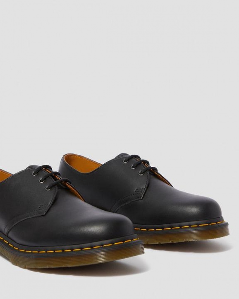 Women's Dr Martens 1461 Nappa Leather Oxford Shoes Black | Australia_Dr92092