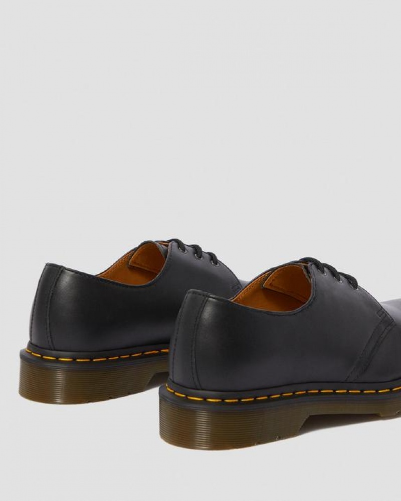 Women's Dr Martens 1461 Nappa Leather Oxford Shoes Black | Australia_Dr92092