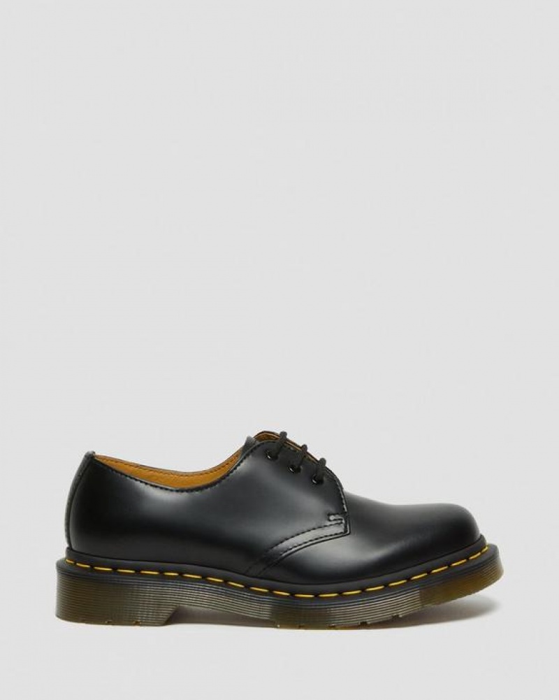 Women's Dr Martens 1461 Women's Smooth Leather Oxford Shoes Black | Australia_Dr13371