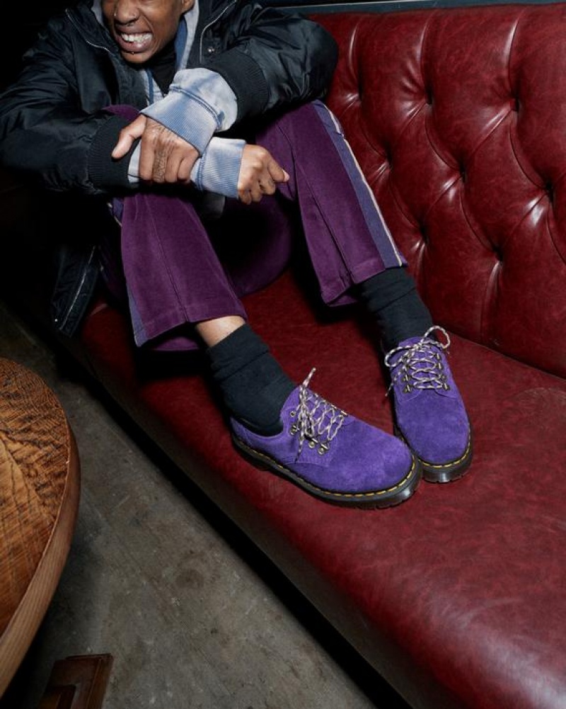 Women's Dr Martens 8053 Ben Suede Casual Shoes Purple | Australia_Dr64296