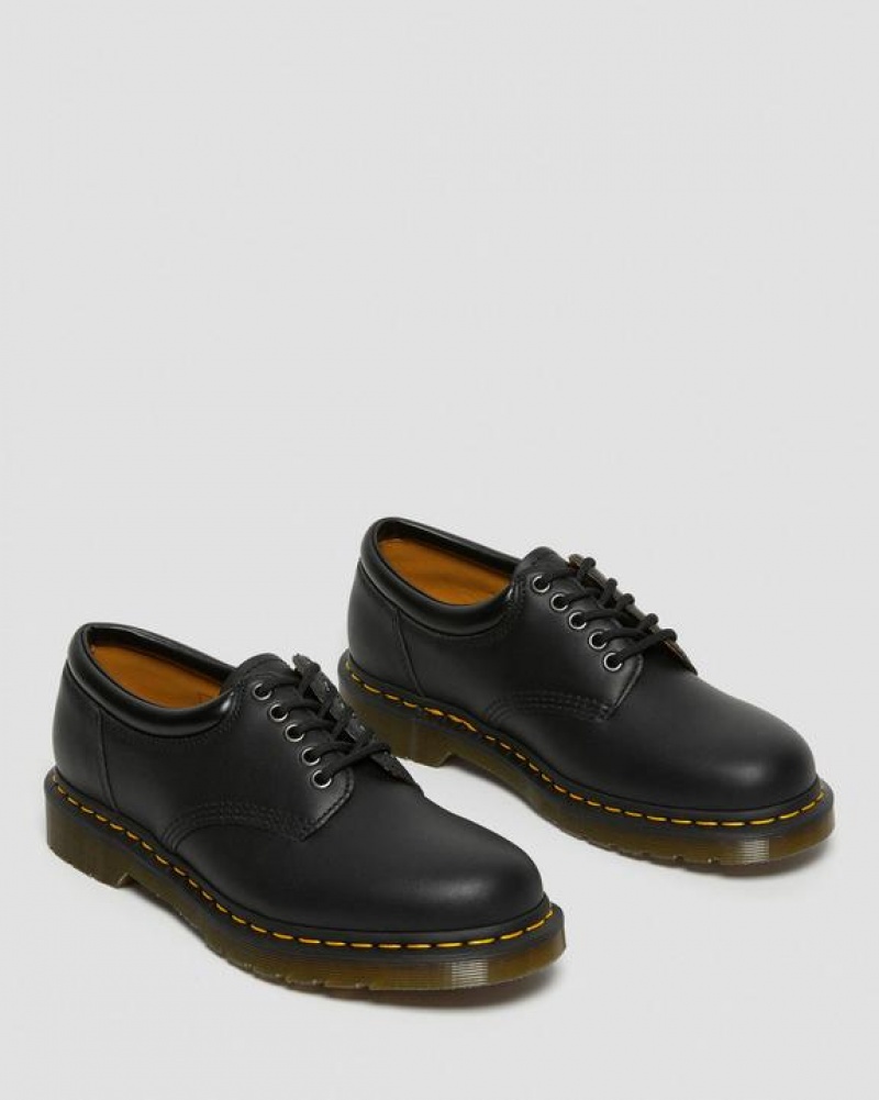 Women's Dr Martens 8053 Nappa Leather Casual Shoes Black | Australia_Dr75168