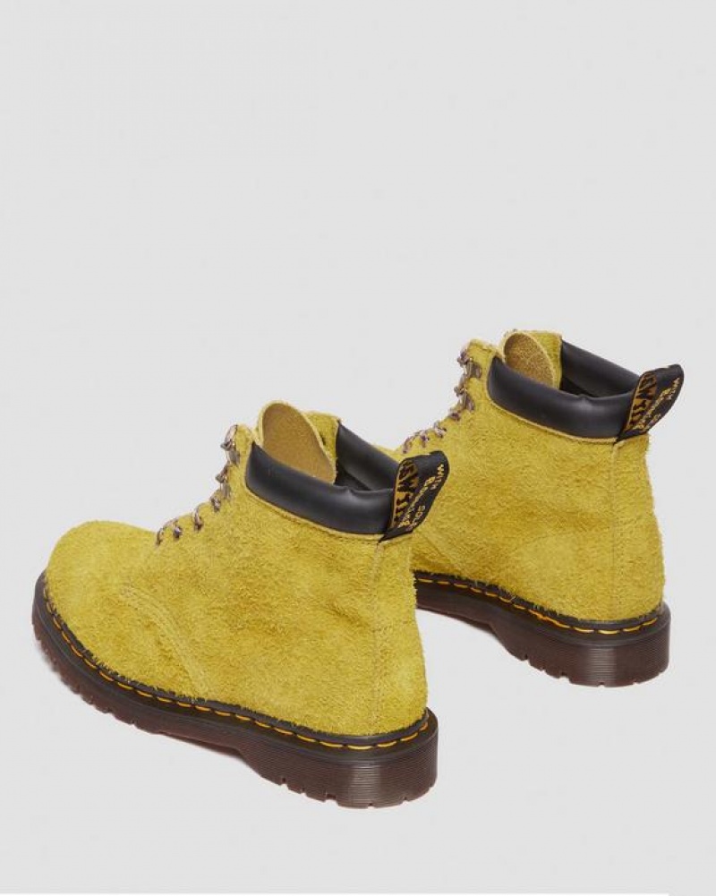 Women's Dr Martens 939 Ben Suede Padded Collar Lace Up Boots Green | Australia_Dr76570