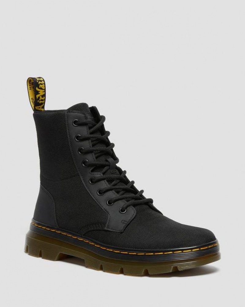 Women\'s Dr Martens Combs Poly Casual Boots Black | Australia_Dr31530