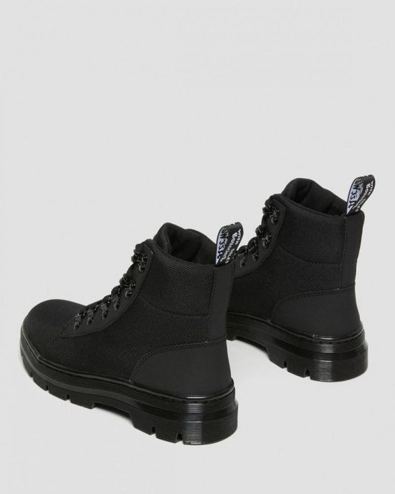 Women's Dr Martens Combs Women's Poly Casual Boots Black | Australia_Dr23867