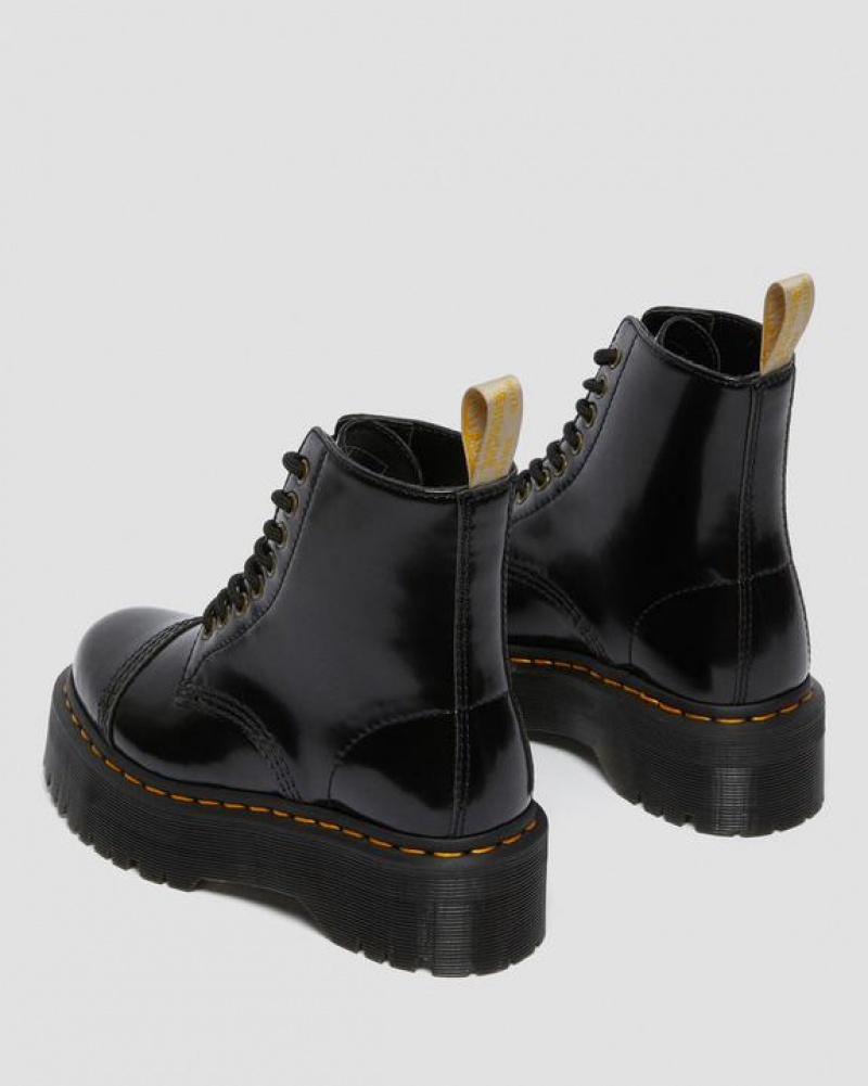 Women's Dr Martens Vegan Sinclair Platform Boots Black | Australia_Dr64398